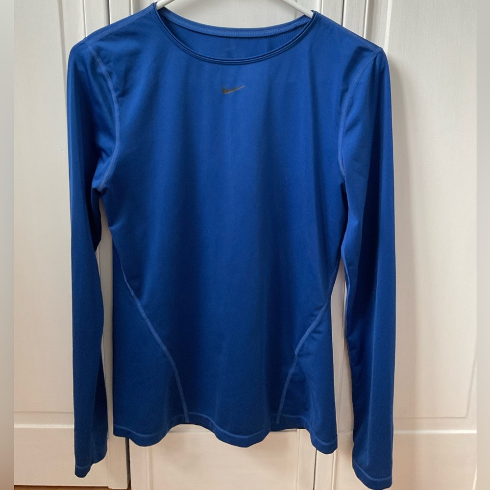 Nike Blue Long Sleeve Shirt